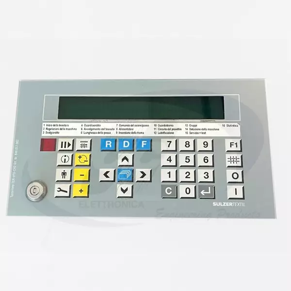 PANNELLI OPERATORE / HMI SULZER TEXTIL TER-VFD-CH2 ART.NR. 846 017 002